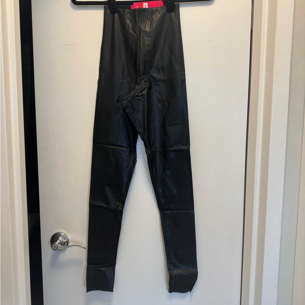 Commando control top faux leather leggings